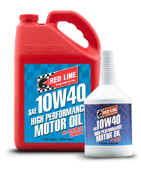 Redline 10w40 HP Oil-12qts