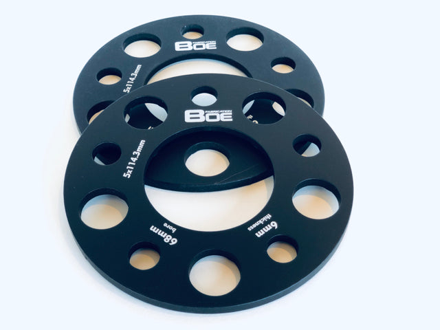 Evora/ Emira Wheel Spacers 6 & 15mm
